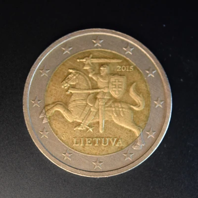 Standard circulation 2 euro coin - Lithuania - 2015