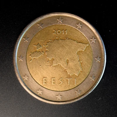 Standard circulation 2 euro coin - Estonia - 2011